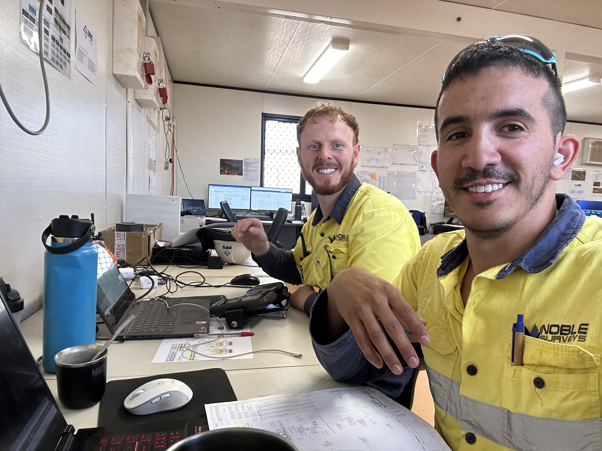 Communication on site